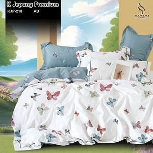 bedcover katun jepang
