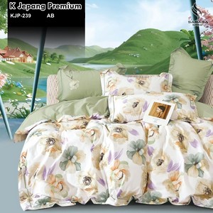 sprei bahan katun jepang