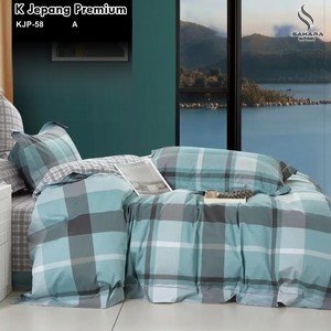 sprei katun jepang polos king koil