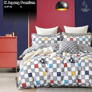 sprei katun jepang rumbai