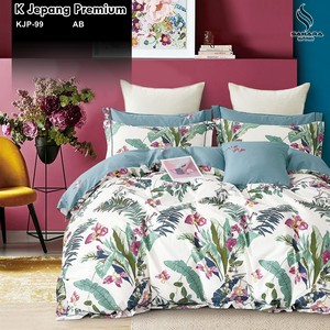 bedcover polos katun jepang