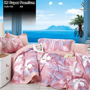 sprei katun jepang motif minimalis