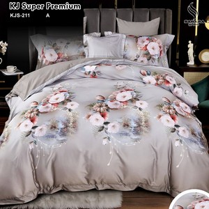 sprei katun jepang motif minimalis