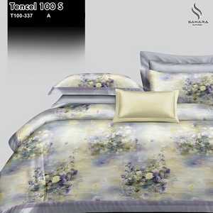 sprei jacquard tencel