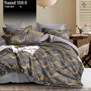 sprei bahan jacquard