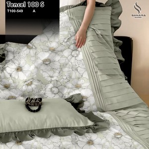 sprei bahan jacquard king koil