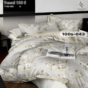 sprei bahan jacquard tencel