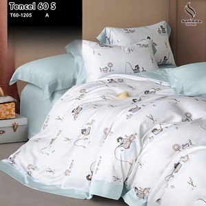 sprei jacquard tencel