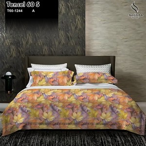 sprei bahan jacquard
