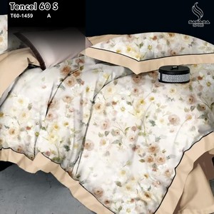 sprei bahan jacquard tencel