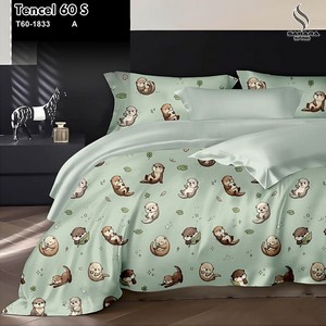 sprei jacquard tencel