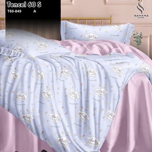 sprei bahan jacquard tencel